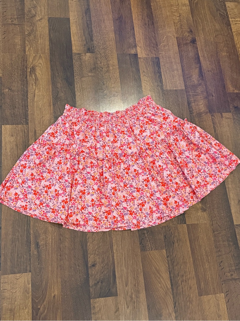 Draper James ditzy floral tiered skirt (size XXL)